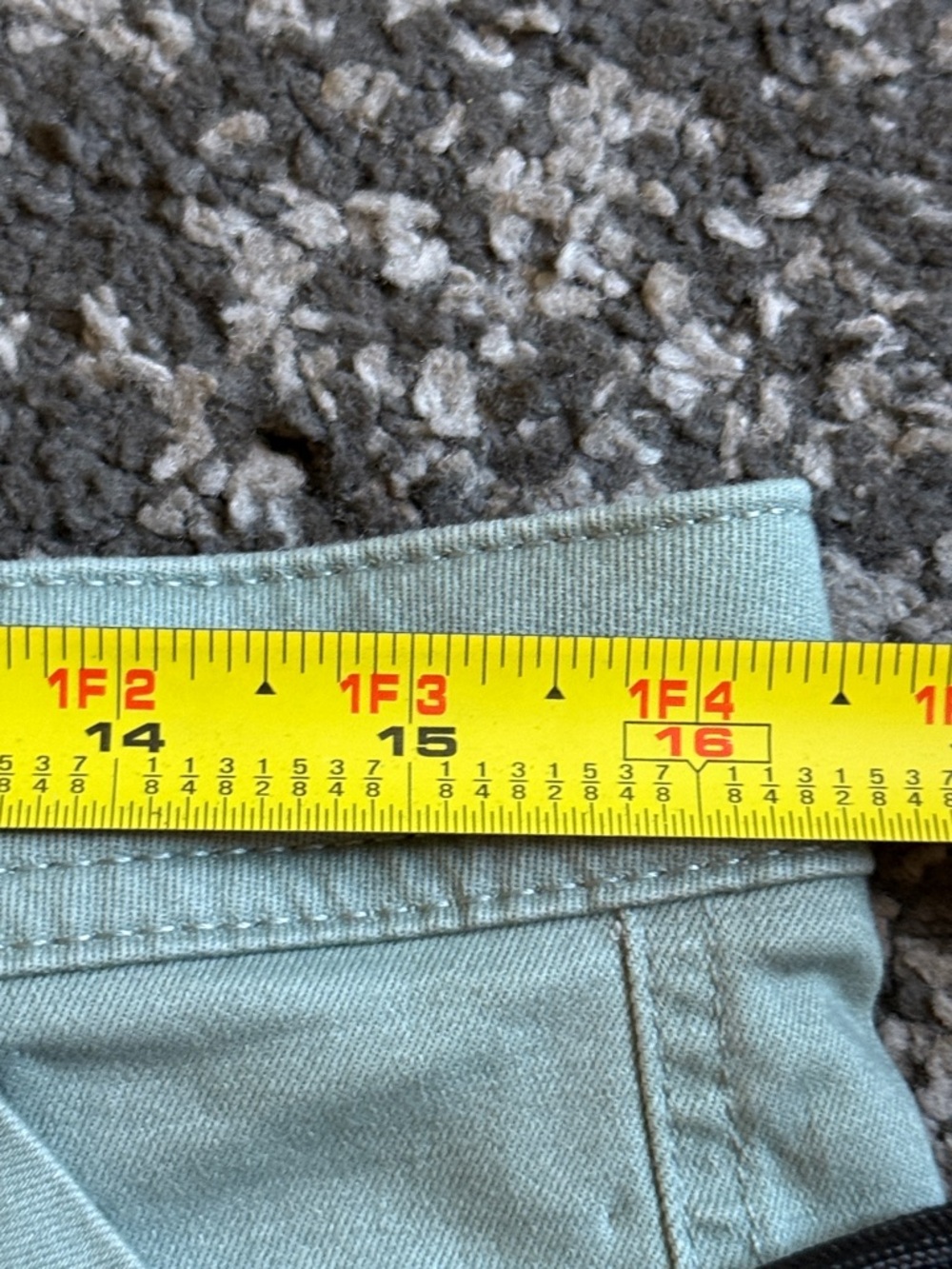 Democracy “Ab” Technology Women’s  Green Utility Cargo Mid Rise Pants- Size 12 - Picture 5 of 7